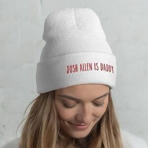 Buffalo Bills Beanie | Josh Allen is Daddy ❤️🤍